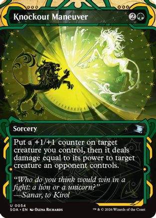 Knockout Maneuver (SOA-054) (Foil)