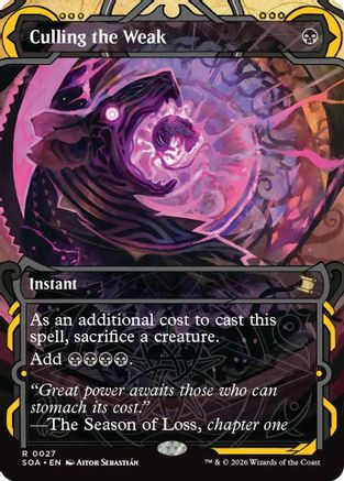 Culling the Weak (SOA-027) (Foil)