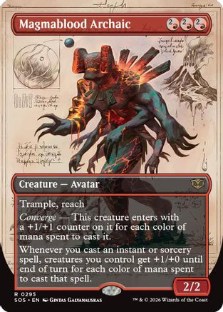 Magmablood Archaic (Borderless) (SOS-295)