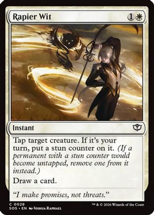 Rapier Wit (SOS-028) (Foil)
