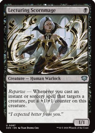 Lecturing Scornmage (SOS-087) (Foil)
