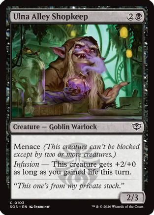 Ulna Alley Shopkeep (SOS-103)