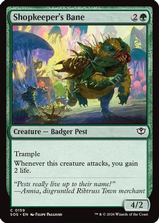 Shopkeeper's Bane (SOS-159) (Foil)