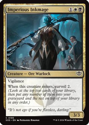 Imperious Inkmage (SOS-195)