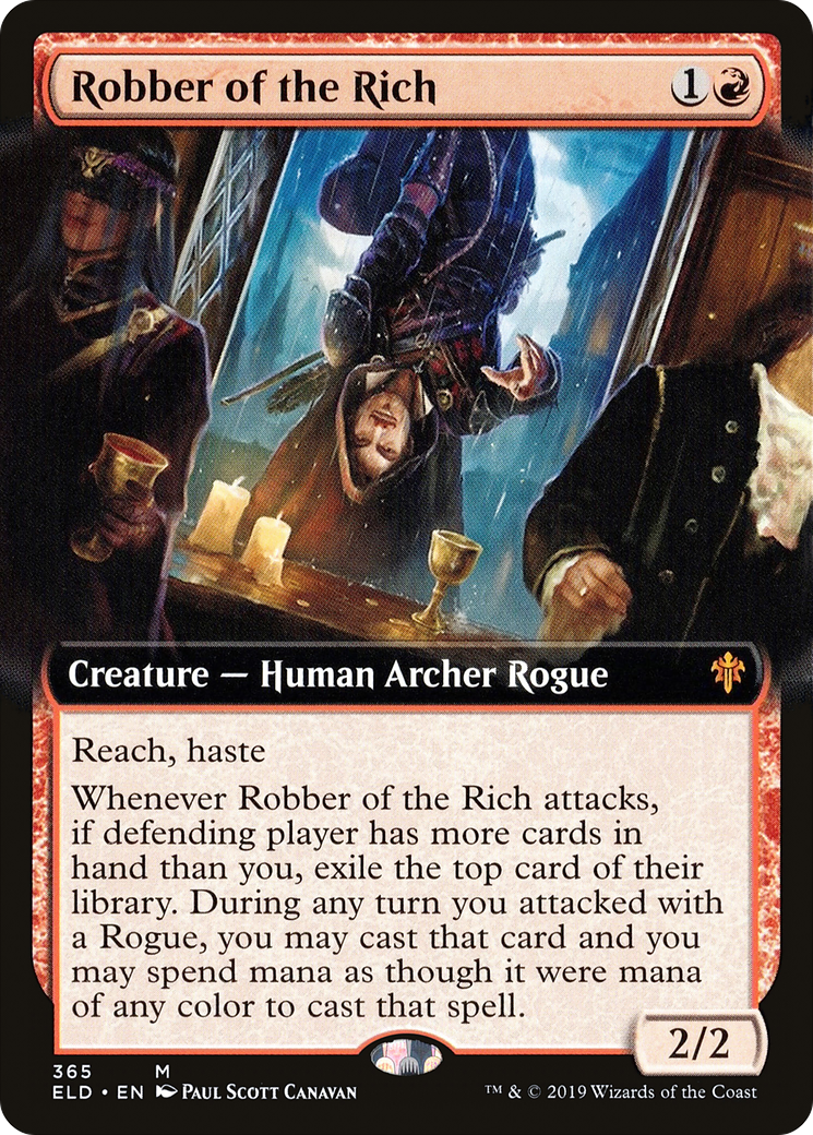 Robber of the Rich (ELD-365) (Extended Art) (Foil)