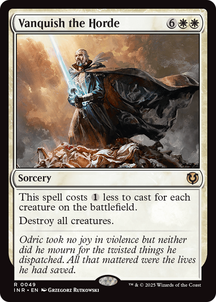 Vanquish the Horde (INR-049) (Foil)
