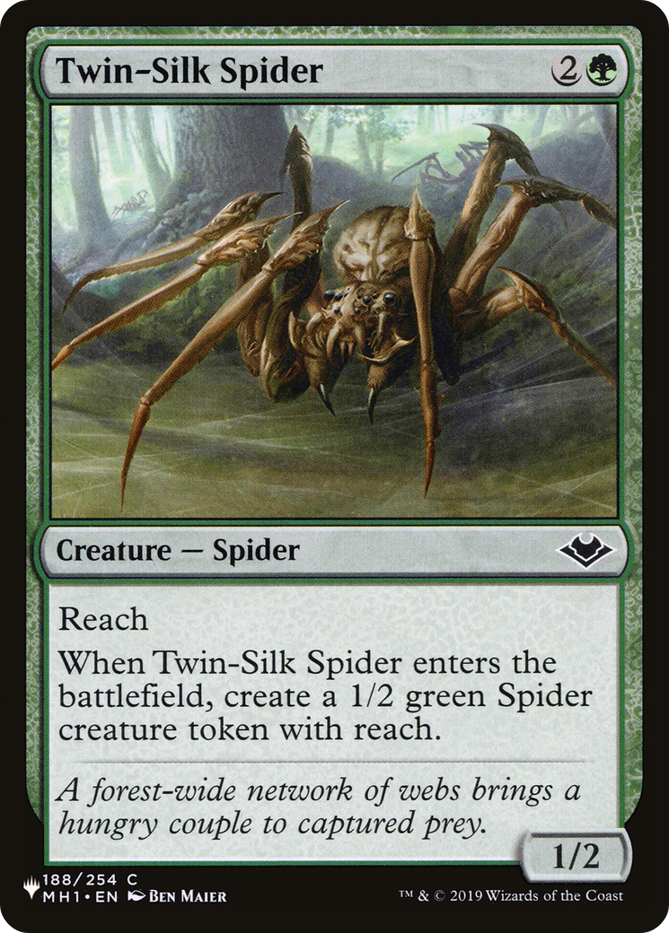 Twin-Silk Spider (LIST-MH1-188)