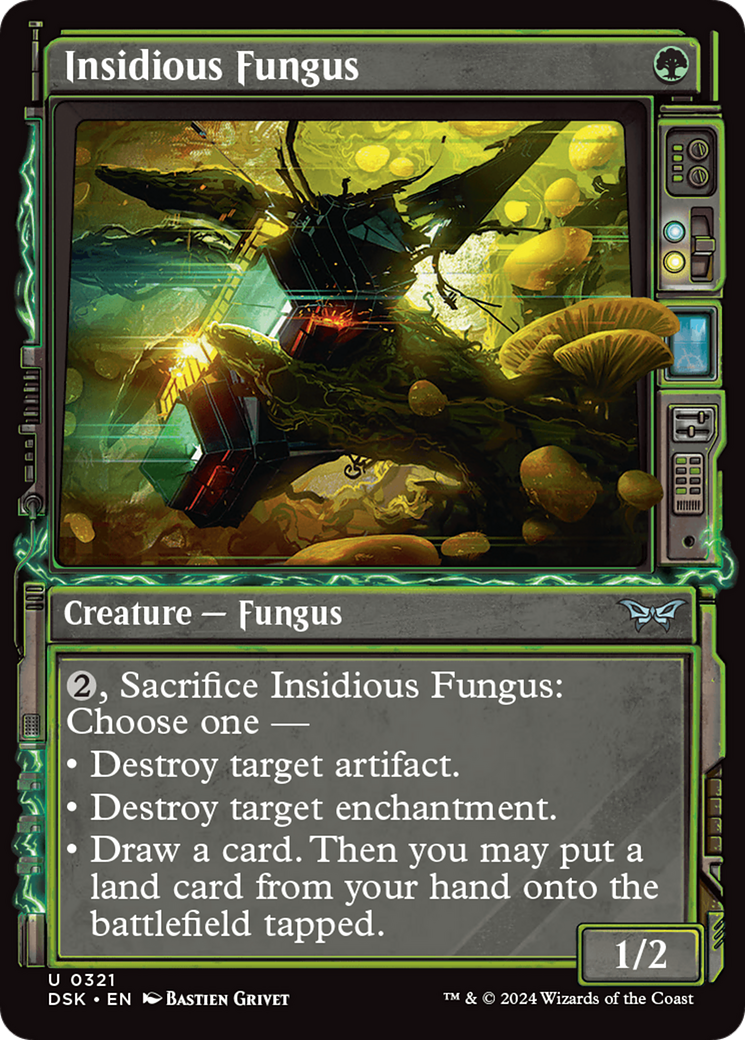 Insidious Fungus (DSK-321) (Showcase) (Foil)