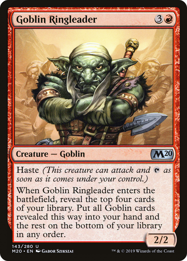 Goblin Ringleader (M20-143) (Foil)