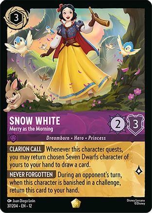 Snow White - Merry as the Morning (12-037)