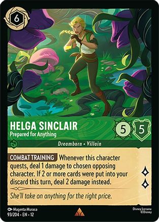 Helga Sinclair - Prepared for Anything (12-093)