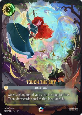 Touch the Sky (Enchanted) (12-240) (Holofoil)