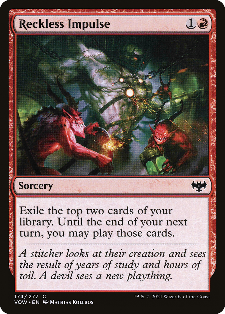 Reckless Impulse (VOW-174) (Foil)