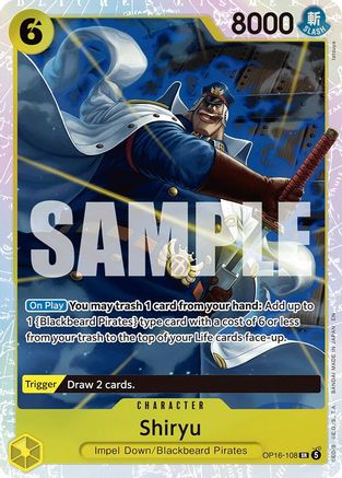 Shiryu (OP16-108) (Foil)