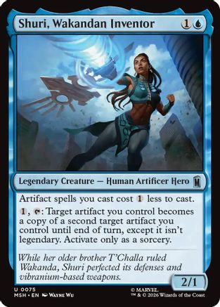 Shuri, Wakandan Inventor (MSH-075) (Foil)
