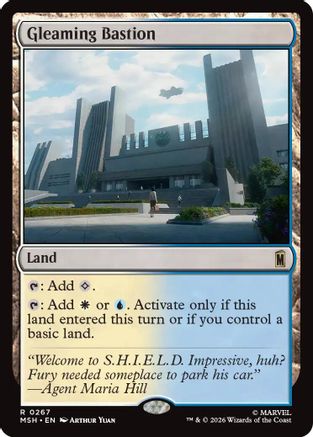 Gleaming Bastion (MSH-267) (Foil)