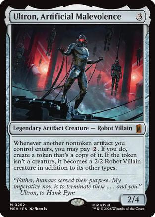 Ultron, Artificial Malevolence (MSH-252)