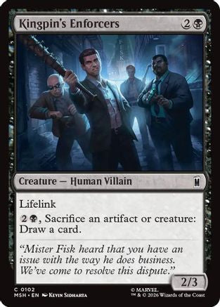 Kingpin's Enforcers (MSH-102) (Foil)
