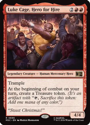 Luke Cage, Hero for Hire (MSC-696)