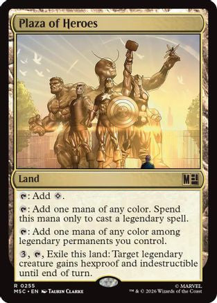 Plaza of Heroes (Surge Foil) (MSC-255)