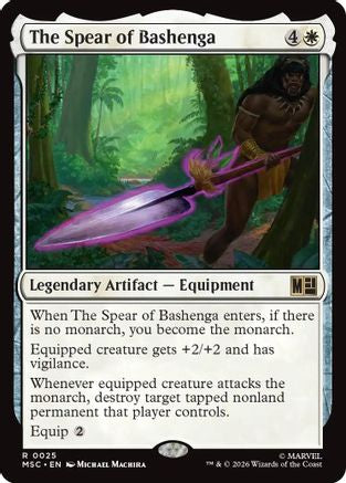The Spear of Bashenga (Surge Foil) (MSC-025)