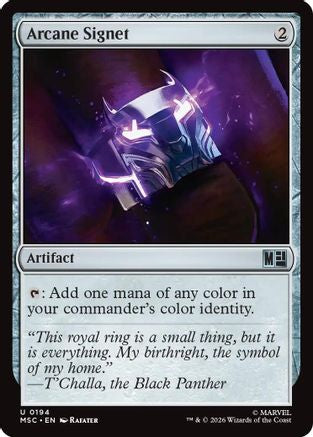 Arcane Signet (0194) (Surge Foil) (MSC-194)