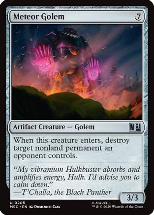 Meteor Golem (Surge Foil) (MSC-205)