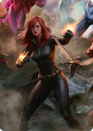 Black Widow, Intel Expert Art Card (AAMSH-004)