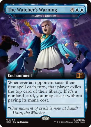 The Watcher's Warning - Mind's Dilation (Extended Art) (MSC-344)