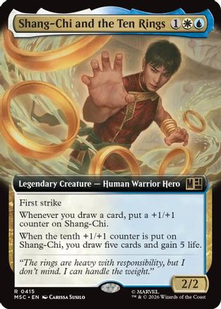 Shang-Chi and the Ten Rings (Extended Art) (MSC-415)