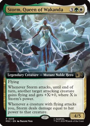 Storm, Queen of Wakanda (Extended Art) (MSC-418)