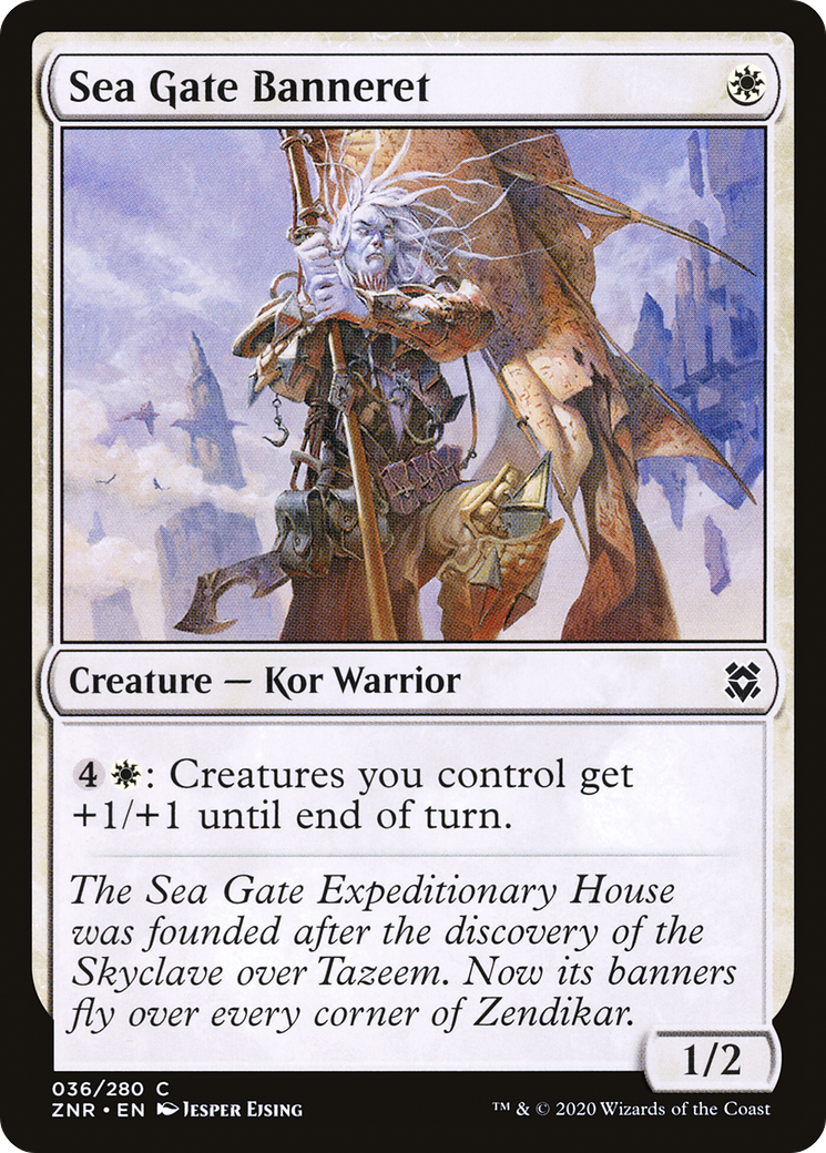 Sea Gate Banneret (ZNR-036) (Foil)