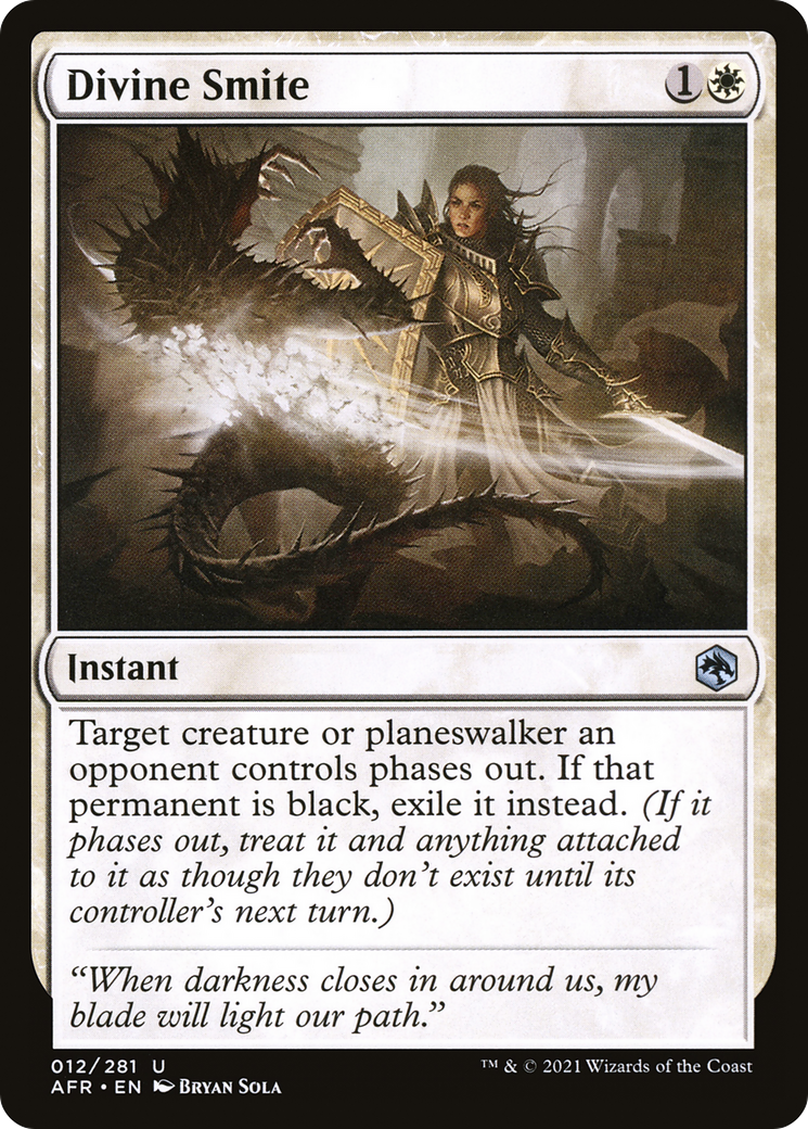 Divine Smite (AFR-012) (Foil)