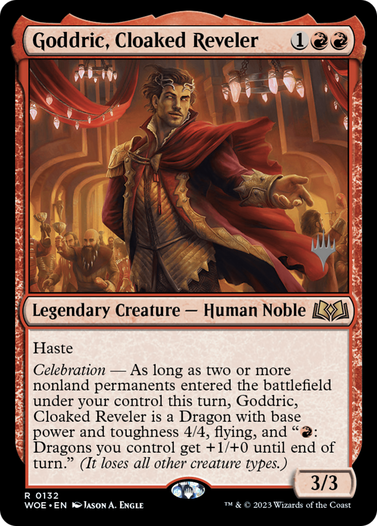 Goddric, Cloaked Reveler (PPWOE-132P) (Foil)
