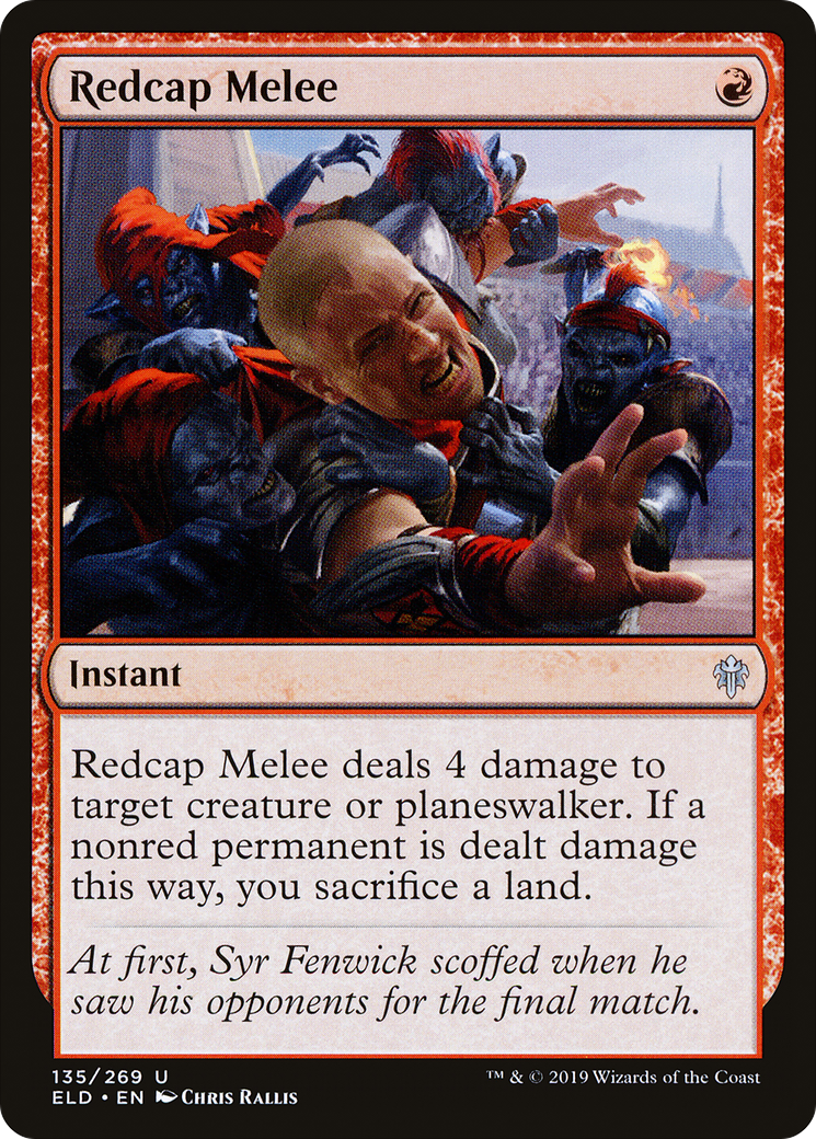 Redcap Melee (ELD-135) (Foil)