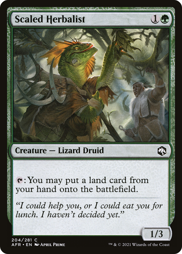 Scaled Herbalist (AFR-204)