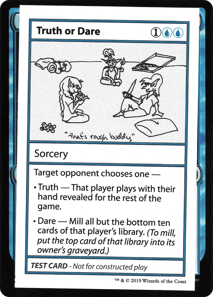 Truth or Dare (No PW Symbol) (CMB2-)