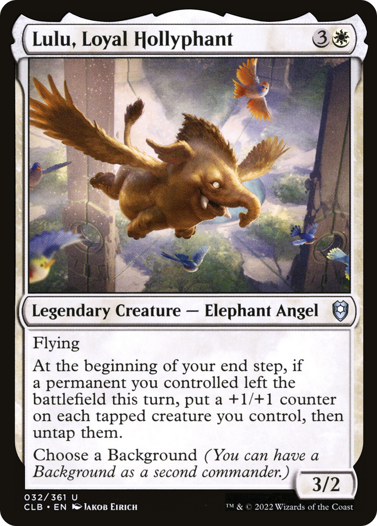 Lulu, Loyal Hollyphant (CLB-032) (Foil)