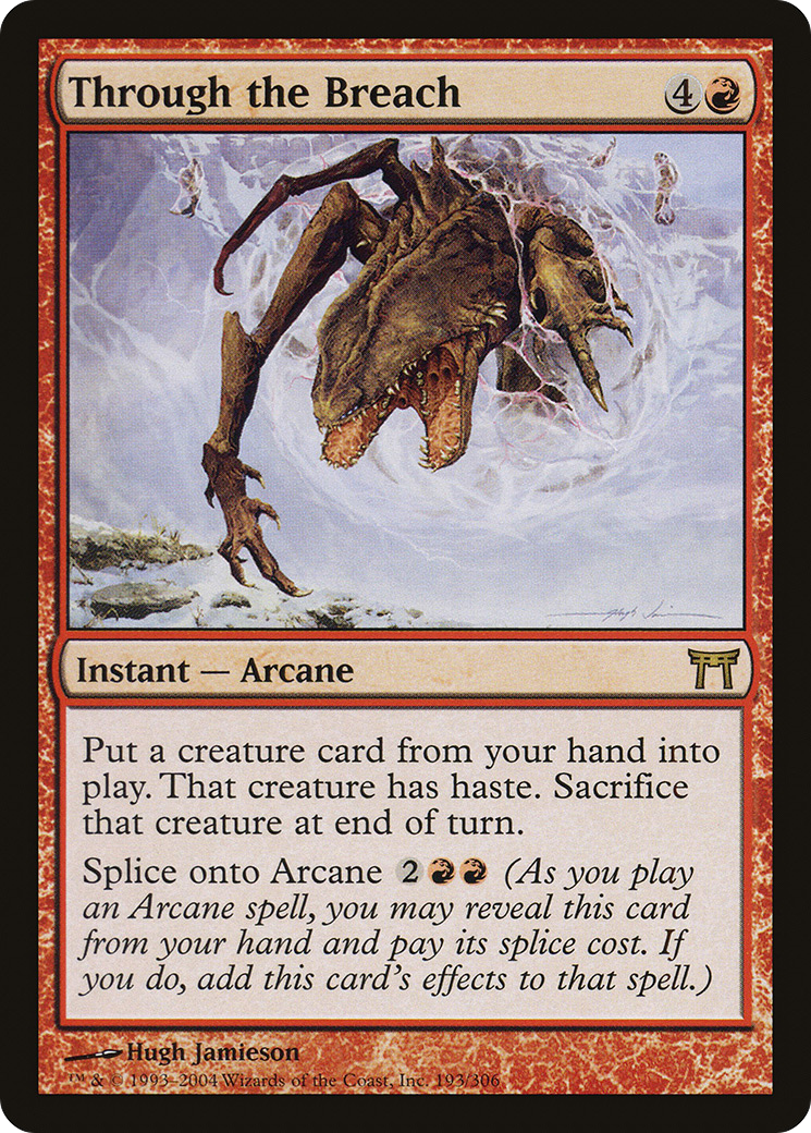 Through the Breach (CHK-193) (Foil)