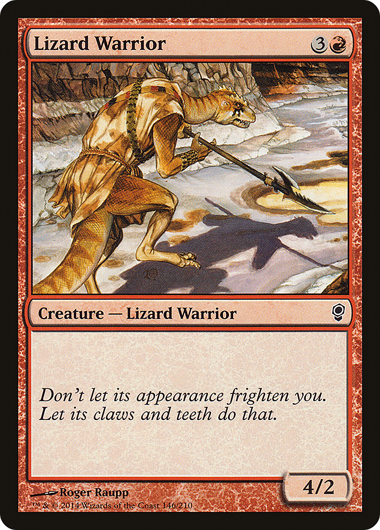 Lizard Warrior (CNS-146) (Foil)