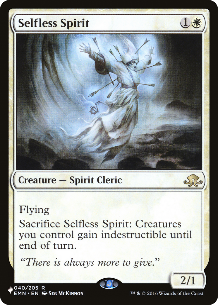 Selfless Spirit (LIST-EMN-40)
