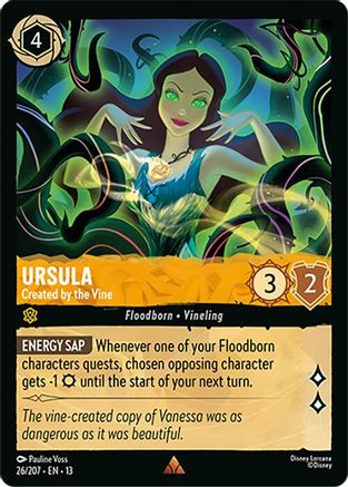 Ursula - Created by the Vine (13-026) (Cold Foil)