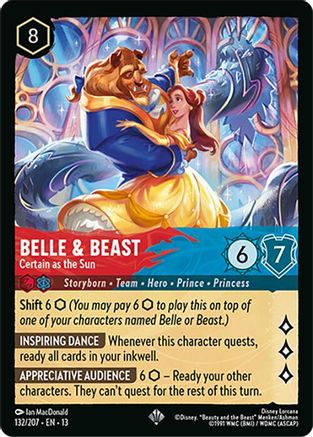 Belle & Beast - Certain as the Sun (13-132)