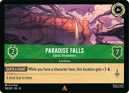 Paradise Falls - Exotic Destination (13-108) (Cold Foil)