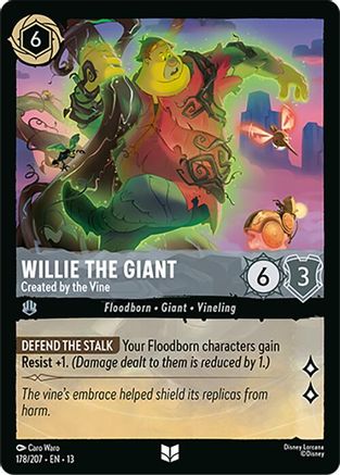 Willie the Giant - Created by the Vine (13-178)