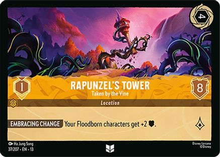 Rapunzel's Tower - Taken by the Vine (13-037) (Cold Foil)