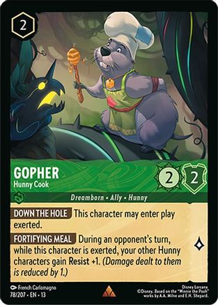 Gopher - Hunny Cook (13-078) (Cold Foil)