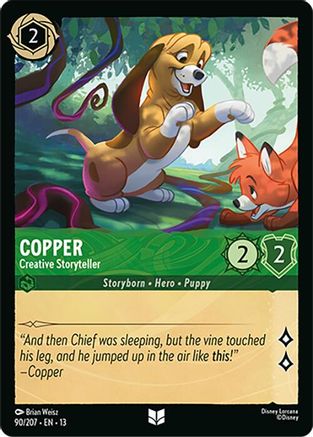 Copper - Creative Storyteller (13-090) (Cold Foil)