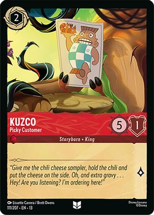 Kuzco - Picky Customer (13-111)