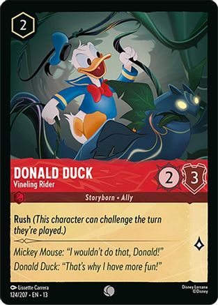 Donald Duck - Vineling Rider (13-124)